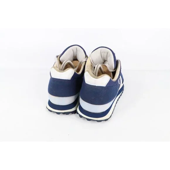 Vintage 90s Converse One Star Womens 9 Chunky Platform Shoes Sneakers Navy Blue